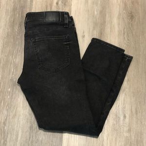 Distressed Black Express Skinny Jeans 31x30